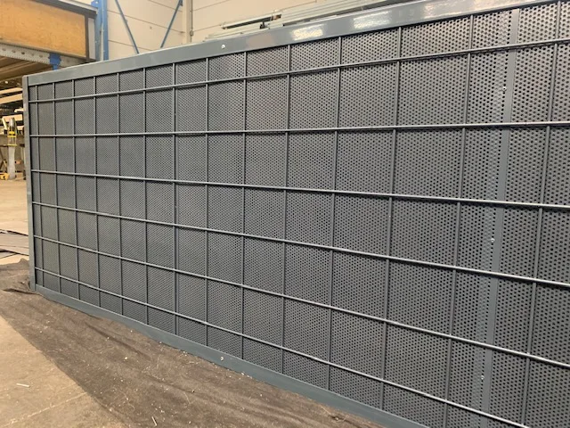 Noise-Reducer Carwash editie paneel met geperforeerde Magnelis R3T5 plaat